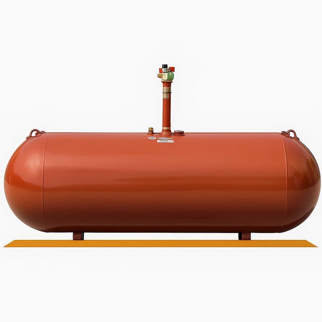 Underground LPG storage tank
