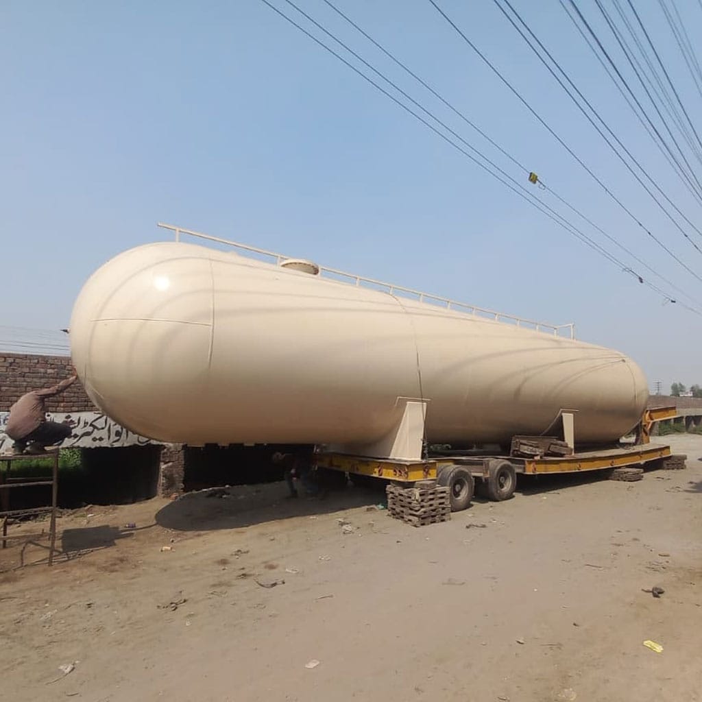 LPG storage tank in Pakistan