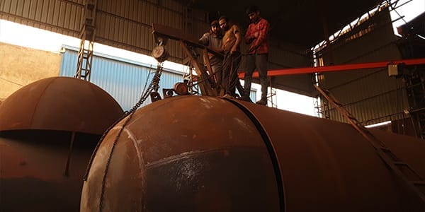 LPG storage tank fabrication