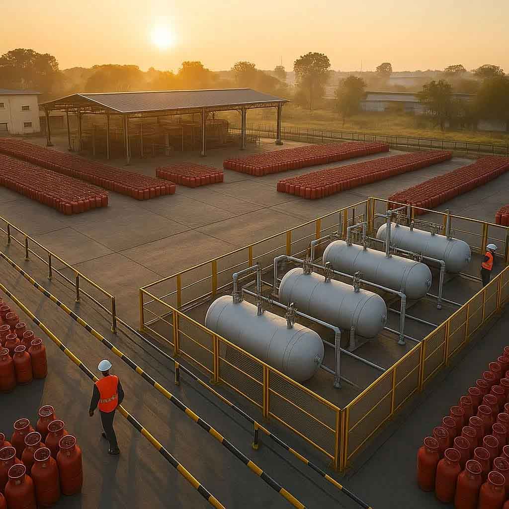 LPG plant engineering and fabrication