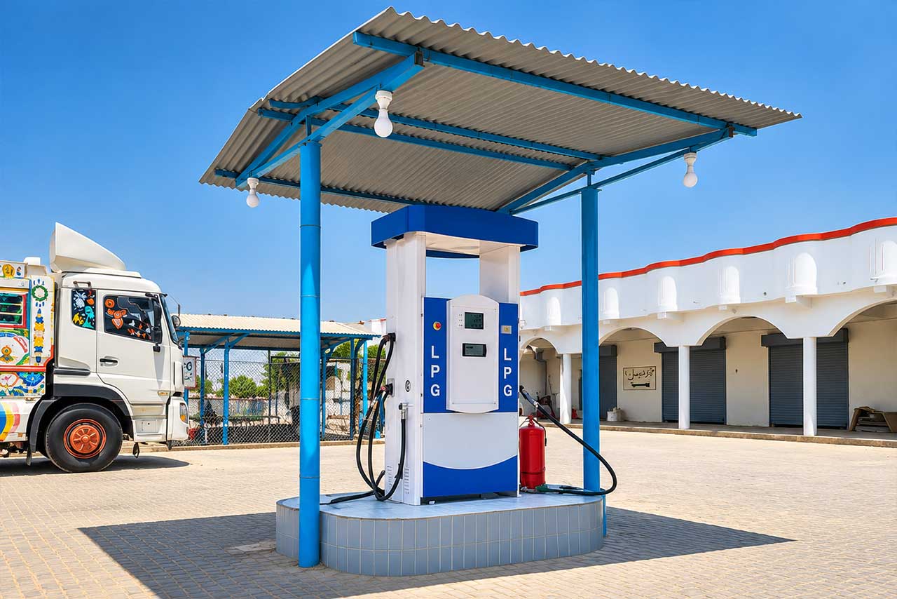 LPG Auto Gas Station