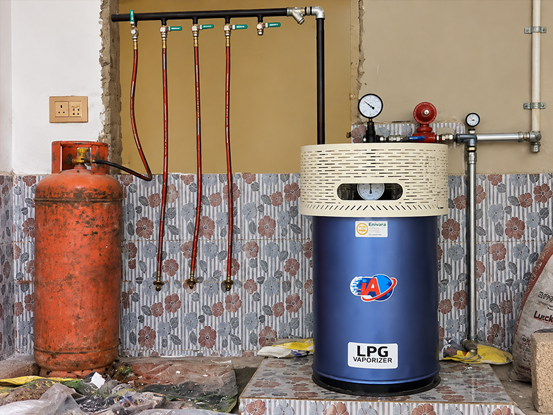 LPG vaporizer project