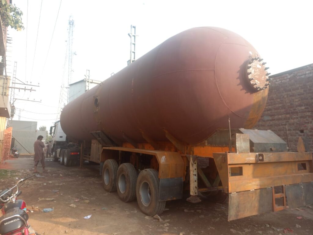 lpg Road bowser 50mton 100 percent