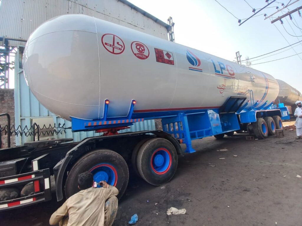 lpg bowser 35mton 100 percent