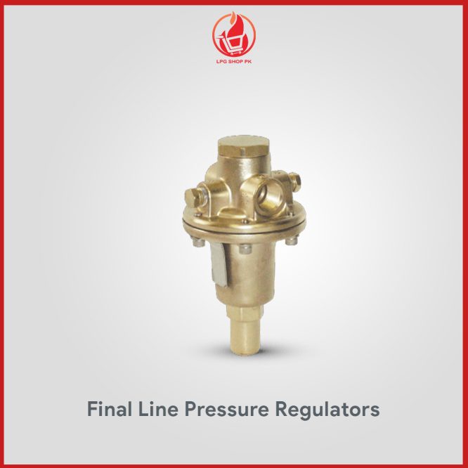 Heavy Duty Brass Final Line Pressure Regulator