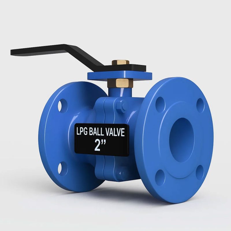 2-Inch LPG Ball Valve – High-Pressure Brass Valve for Gas Flow Control - Image 2