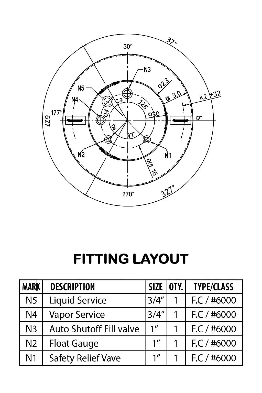Vertical Tank Features
